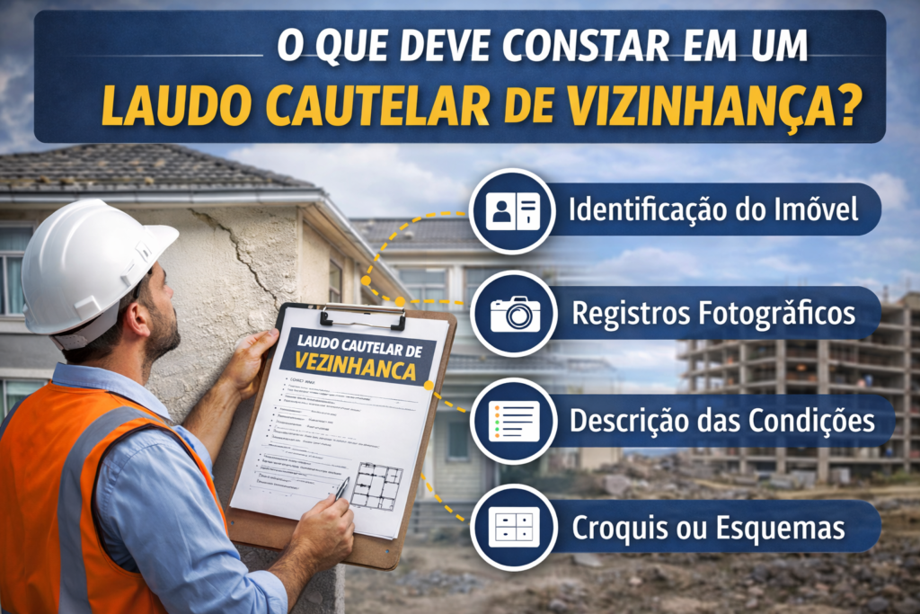 laudo cautelar de vizinhança